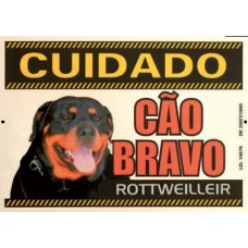 77801 - PLACAS ADVERTENCIA 16X25 ROTTWELLIER