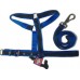 GUIA C/PEIT NYLON GD PORTE N.01 AZUL/PRE