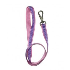 17805 - GUIA NYLON DUPLA 25MM-60CM ROSA